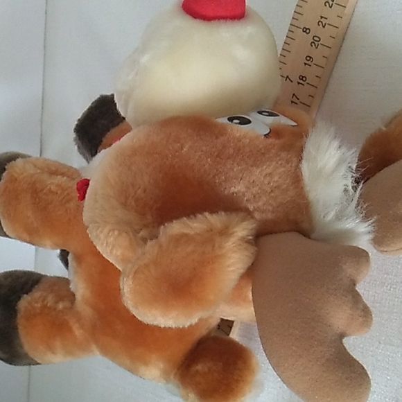 Emotions vintage plush reindeer stuffed animal toy 1984 - Picture 4 of 12